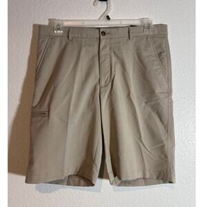 Greg Norman Men's Size 34 Shorts Golf Stretch Performance Chino Outdoor Sporty